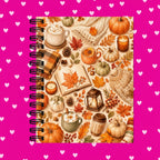 Premium Journaling Notebook - 100 Sheets - Cozy Autumn / Dot