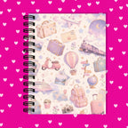 Premium Journaling Notebook - 100 Sheets - Dainty Traveler / Dot