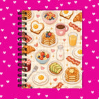 Premium Journaling Notebook - 100 Sheets - Early Breakfast / Dot