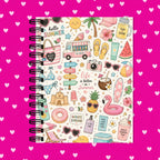 Premium Journaling Notebook - 100 Sheets - Forever Summer / Dot