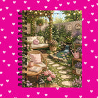 Premium Journaling Notebook - 100 Sheets - Garden Oasis / Dot