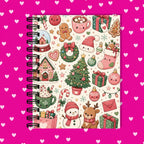 Premium Journaling Notebook - 100 Sheets - Holiday Cheer / Dot