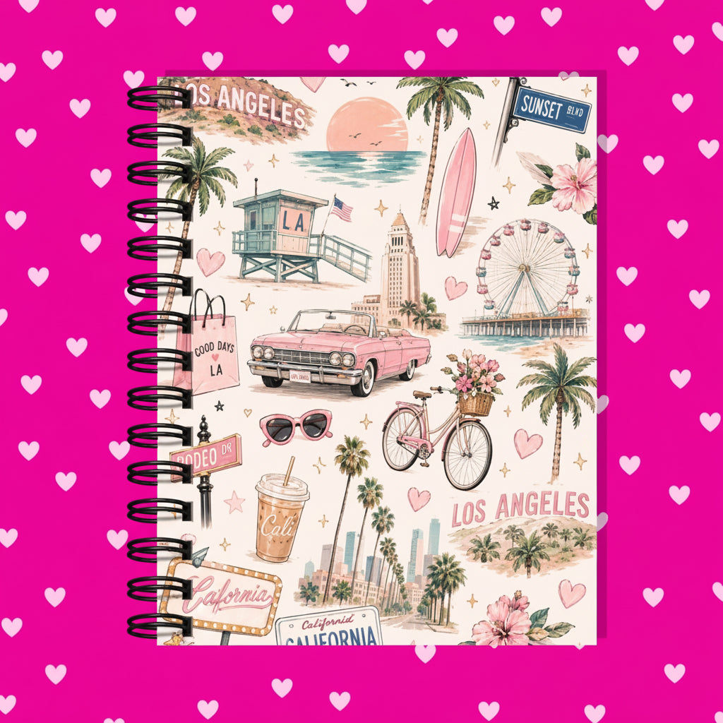 Premium Journaling Notebook - 100 Sheets - Los Angeles / Dot