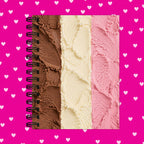 Premium Journaling Notebook - 100 Sheets - Neapolitan / Dot