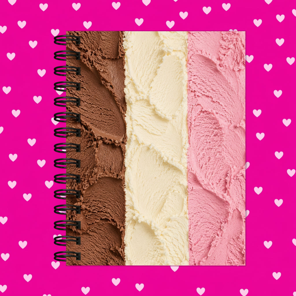 Premium Journaling Notebook - 100 Sheets - Neapolitan / Dot