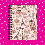 Premium Journaling Notebook - 100 Sheets - Paris France / Dot