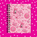 Premium Journaling Notebook - 100 Sheets - Pink Bubblegum / Dot
