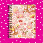 Premium Journaling Notebook - 100 Sheets - Pink Lemonade / Dot