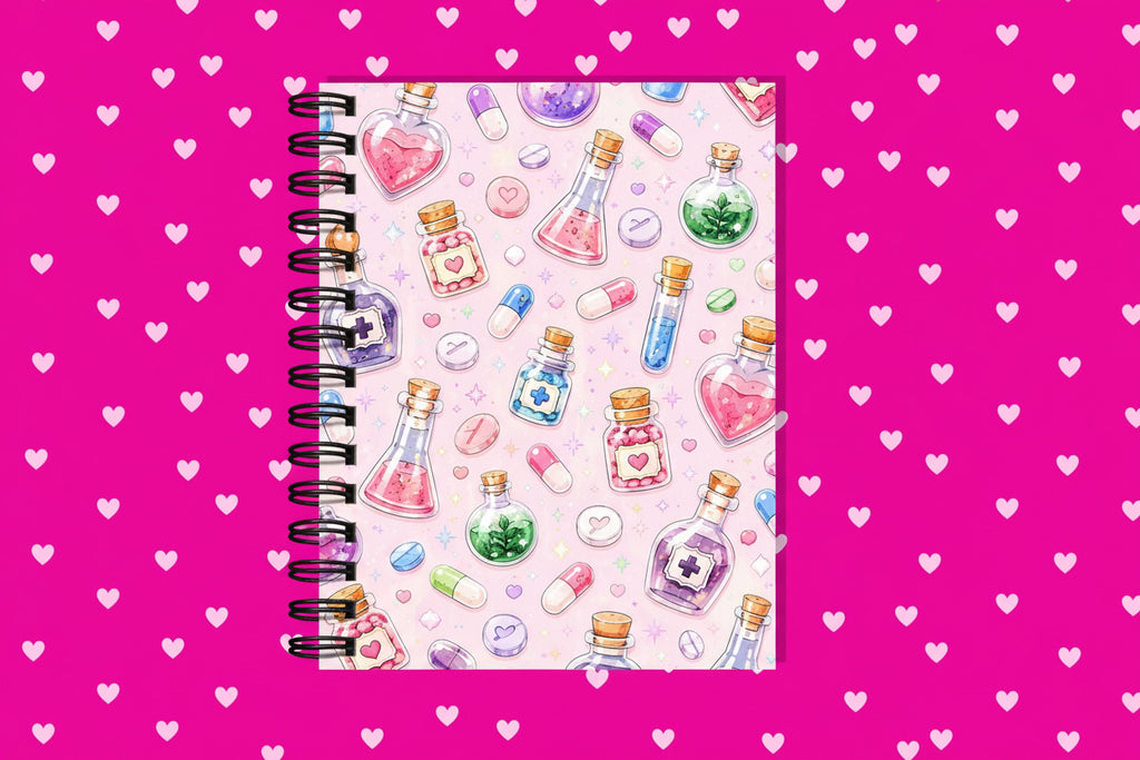 Premium Journaling Notebook - 100 Sheets - Potions / Dot
