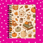 Premium Journaling Notebook - 100 Sheets - Pumpkin Spice / Dot