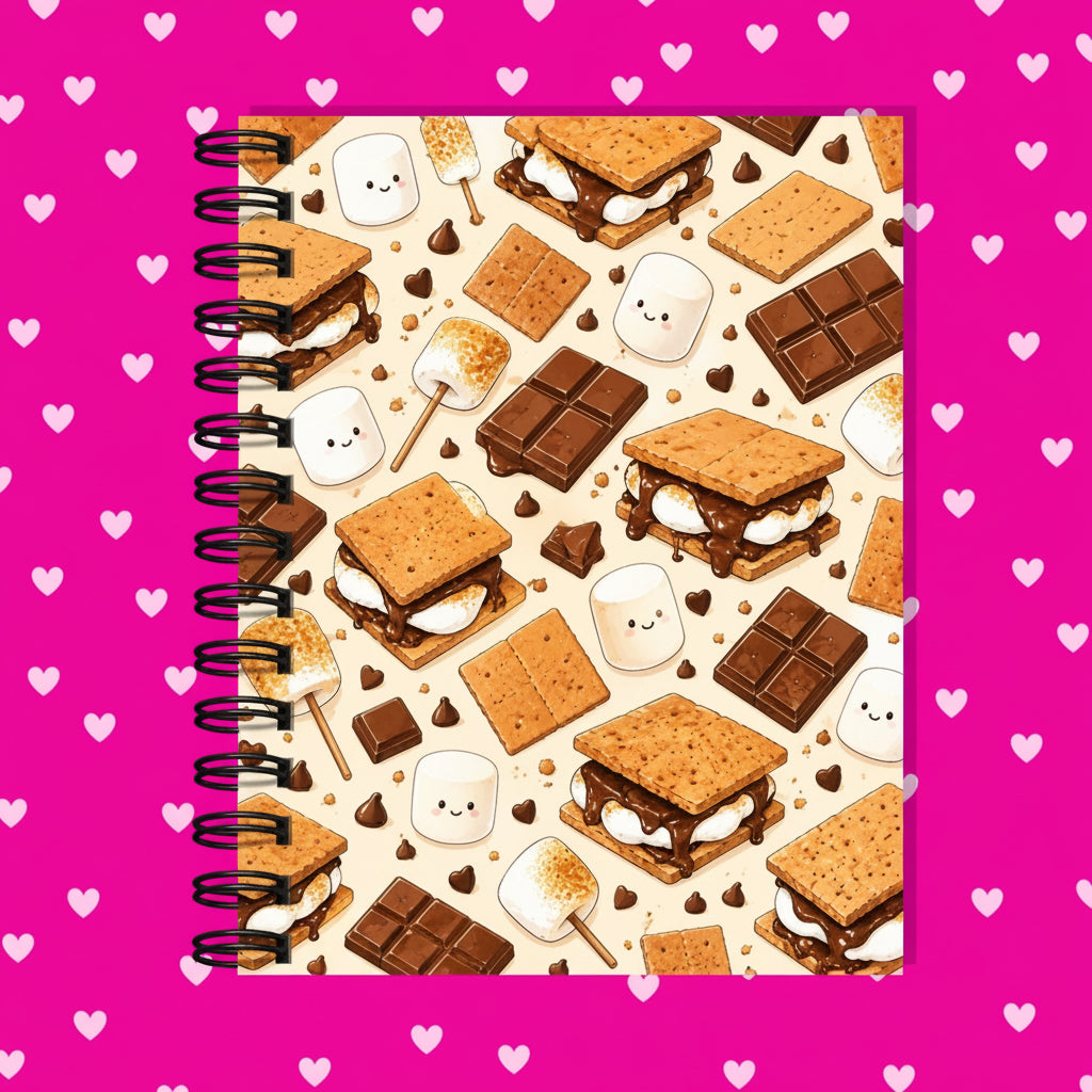 Premium Journaling Notebook - 100 Sheets - Smores / Dot