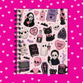 Premium Journaling Notebook - 100 Sheets - Spooky Things / Dot