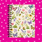 Premium Journaling Notebook - 100 Sheets - Spring Garden / Dot