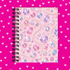 Premium Journaling Notebook - 100 Sheets - Timeless Jewels / Dot