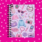 Premium Journaling Notebook - 100 Sheets - Y2K / Dot