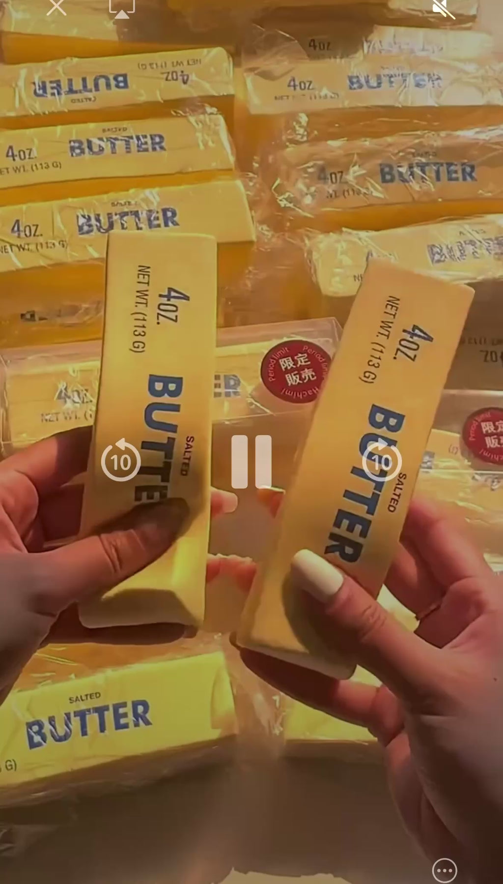 Salted Butter Stick Squishy 1pc