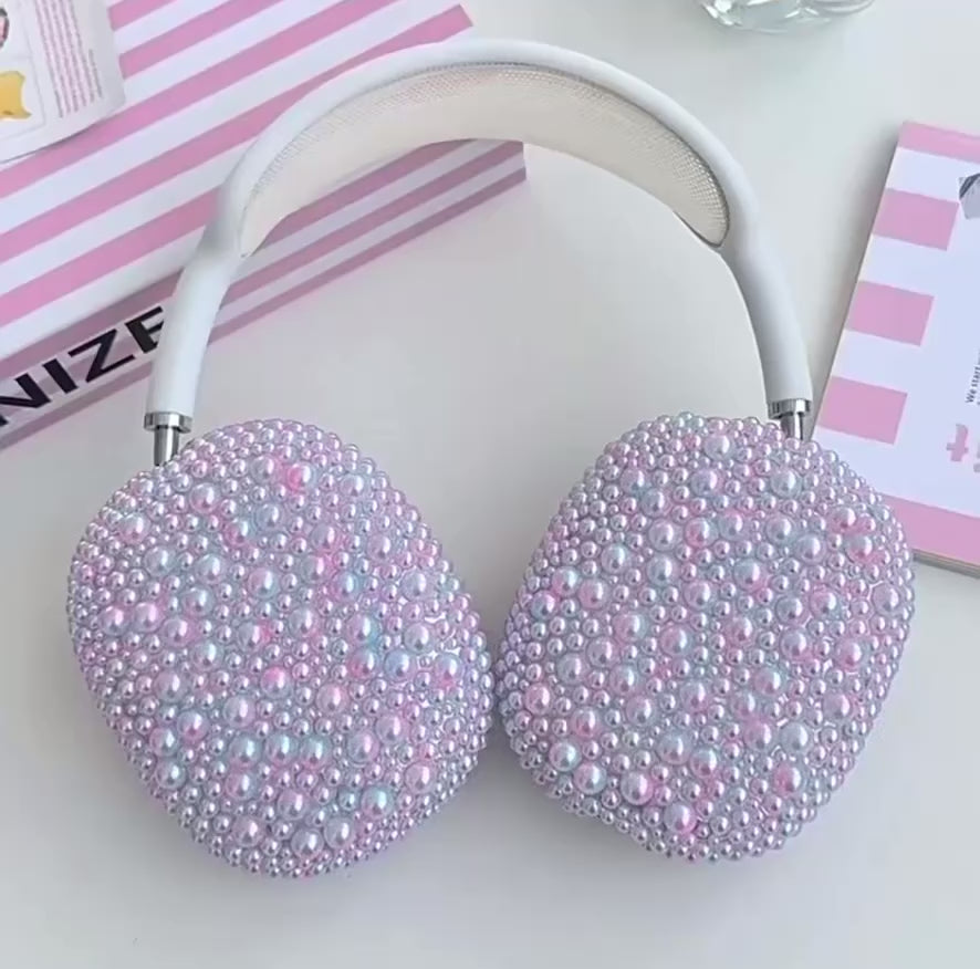 Cotton Candy Pearl AirPods Max Headphone Covers
