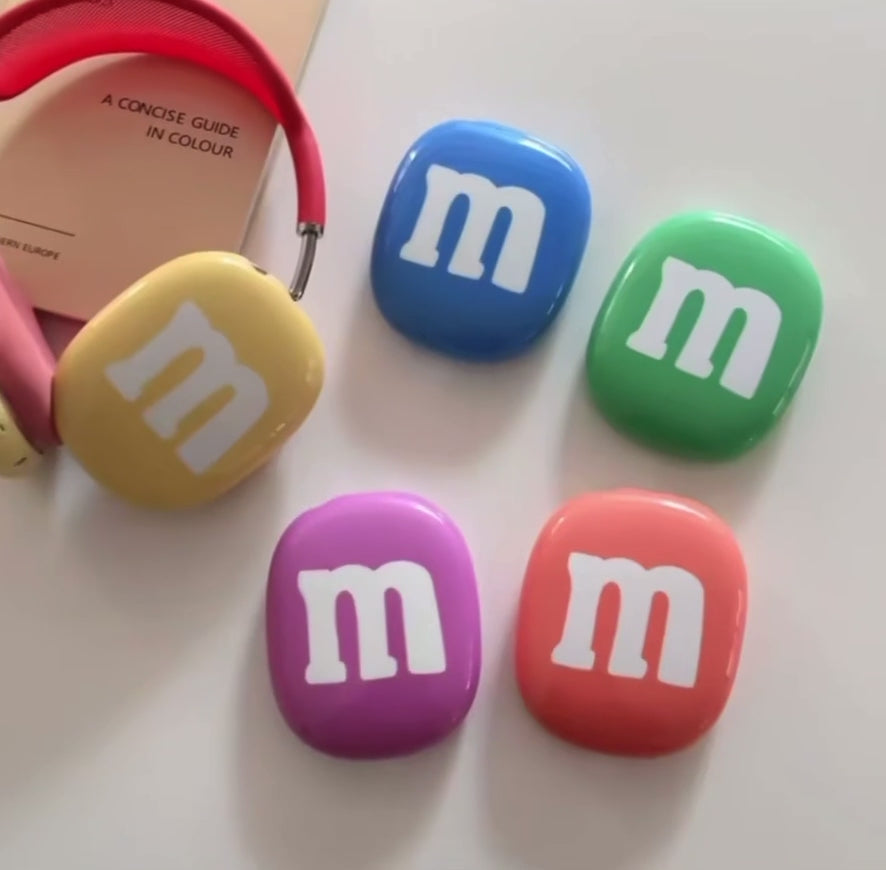 Coated Chocolate Candy AirPods Max Headphone Case Covers