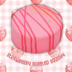 Sachertorte Cake Mini Scented Squishy - Double Berry