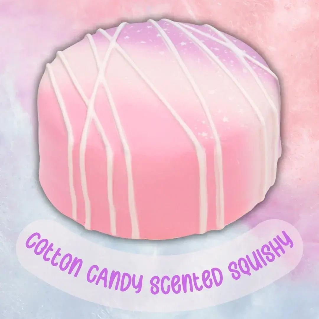 Sachertorte Cake Mini Scented Squishy - Pink Aurora