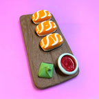 Salmon Sushi Appetizer Clicker Fidget