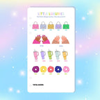Single Page Saving Challenges & Trackers Inserts - A6 - Little Luxuries