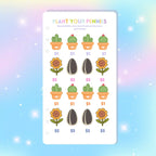 Single Page Saving Challenges & Trackers Inserts - A6 - Plant Your Pennies
