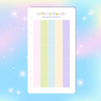 Single Page Saving Challenges & Trackers Inserts - A6 - Savings Tracker