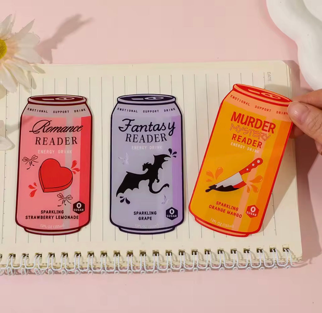 Soda Pop Bookmarks - 3pcs
