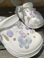 Soft Lilac Clog Charms Set