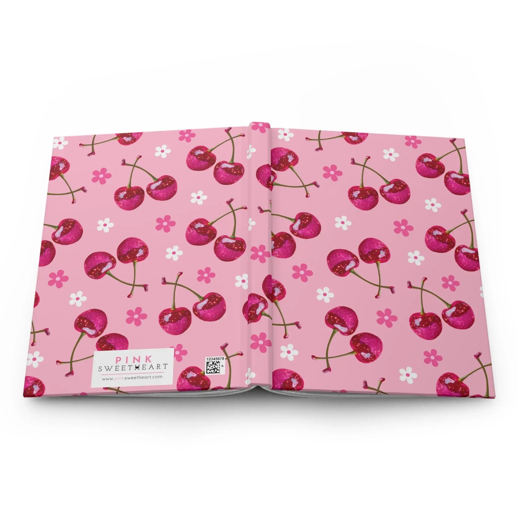 Sparkling Cherry Hardcover Matte Journal