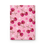Sparkling Cherry Hardcover Matte Journal - Journal