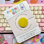 Sparkling Glitter Phone Grip - Lemon