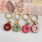 Sprinkle Donut AirTag Case Keychain