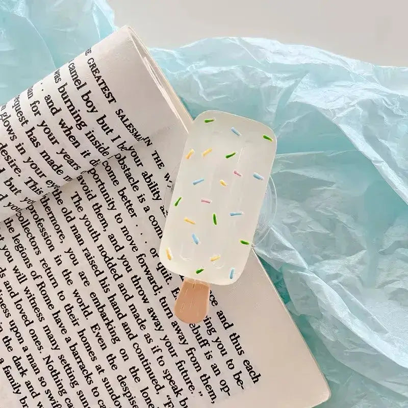 Sprinkle Popsicle Phone Grip - Milk