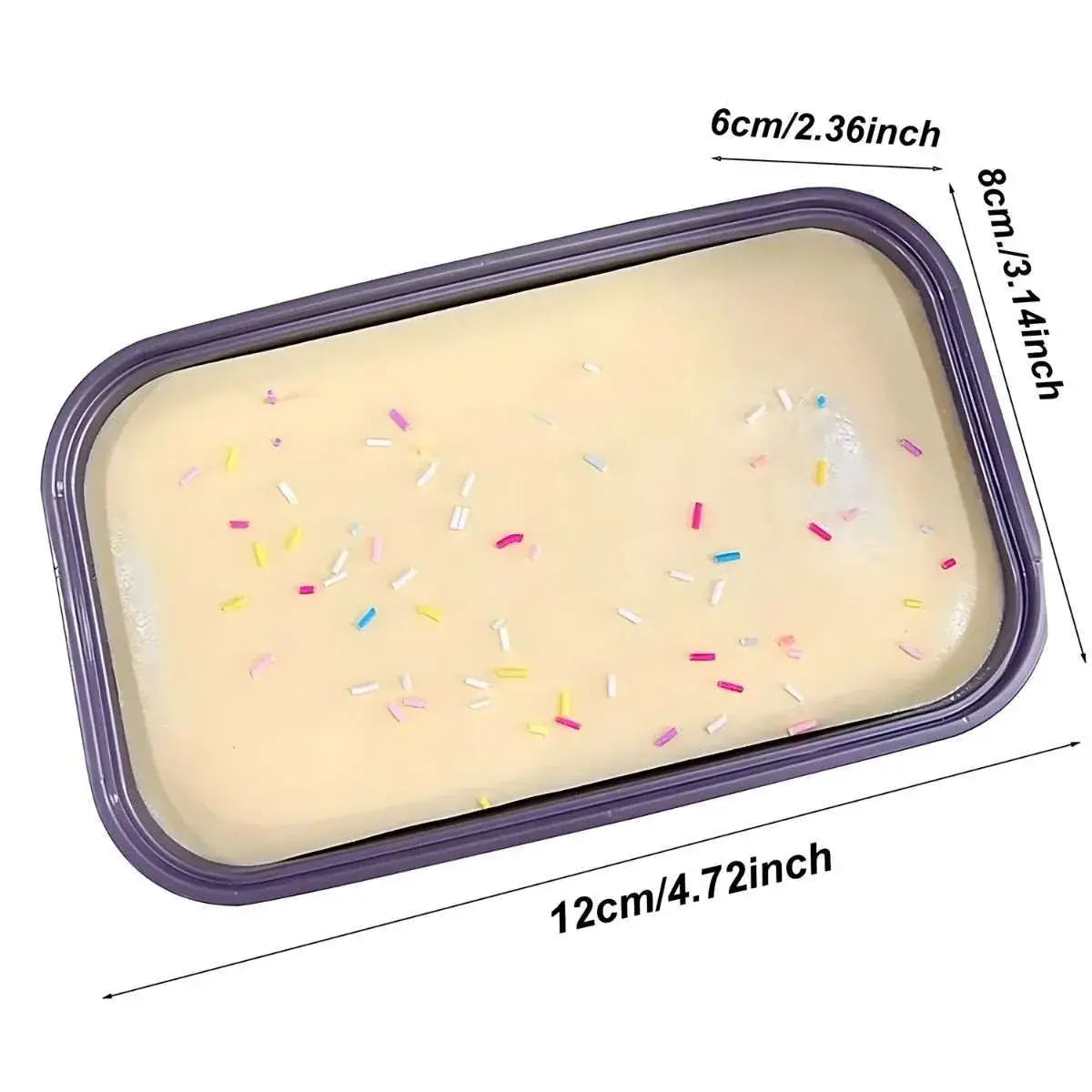 Sticky Sweet Jumbo Ice Cream Cake Squishy
