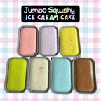 Sticky Sweet Jumbo Ice Cream Cake Squishy