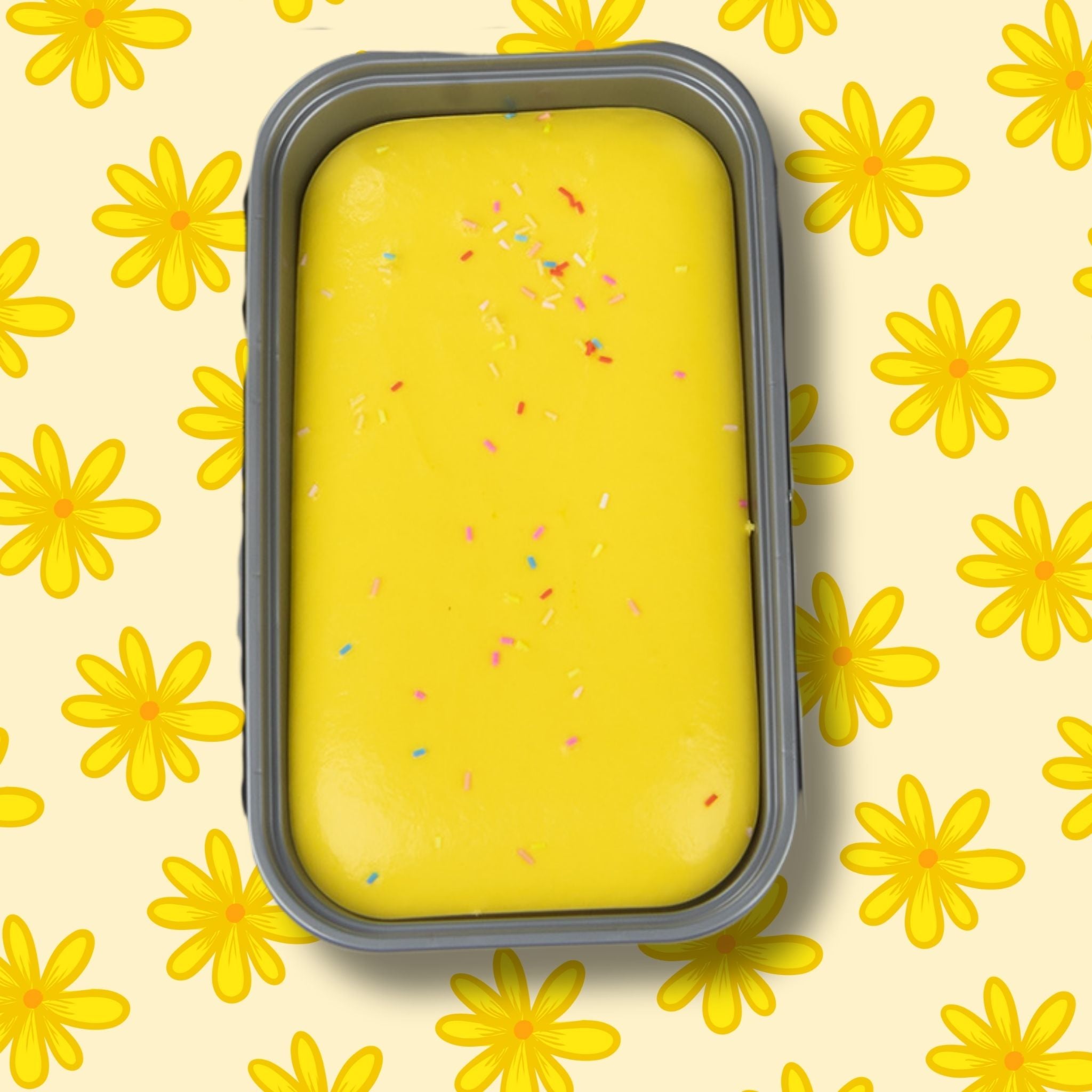 Sticky Sweet Jumbo Ice Cream Cake Squishy - Lemon