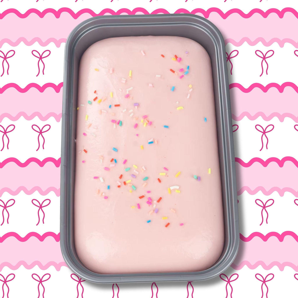 Sticky Sweet Jumbo Ice Cream Cake Squishy - Strawberry
