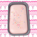 Sticky Sweet Jumbo Ice Cream Cake Squishy - Strawberry
