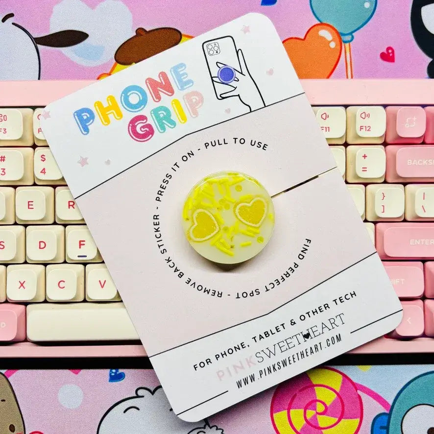 Sugary Sweets Phone Grip - Lemon
