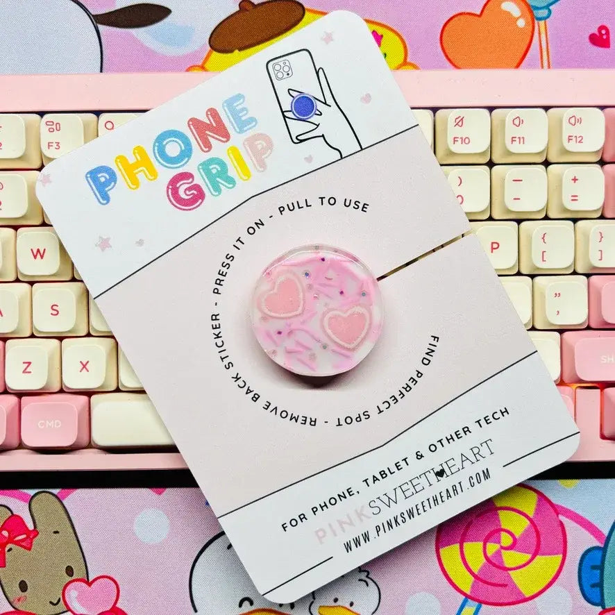 Sugary Sweets Phone Grip - Pink Berry