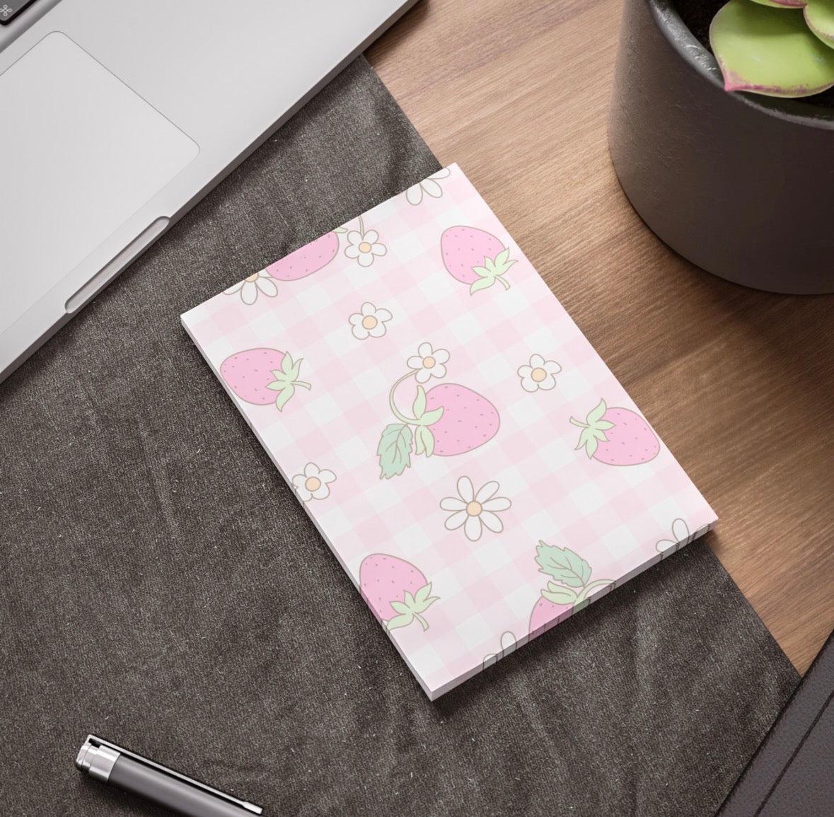 Tearaway Memo Notepad - Strawberries