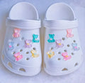 Teddy Bear Friends Clog Charms Set