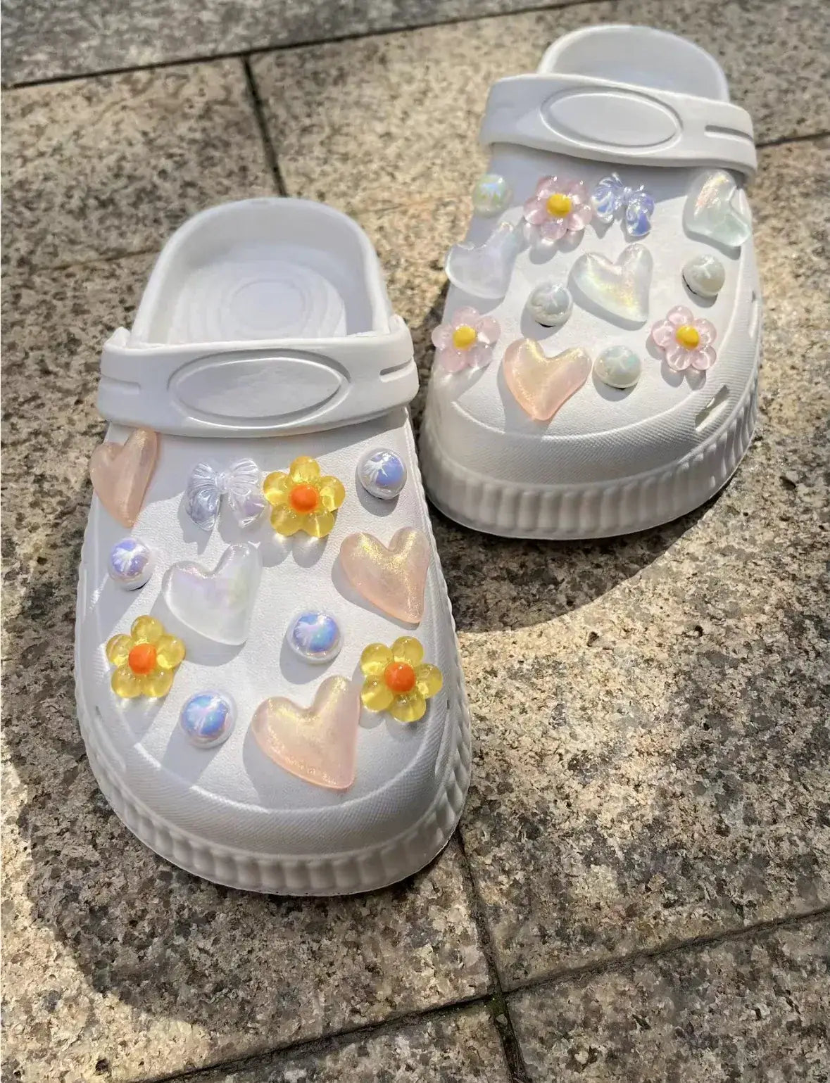 Twilight Honey Shimmer Clog Charms Set