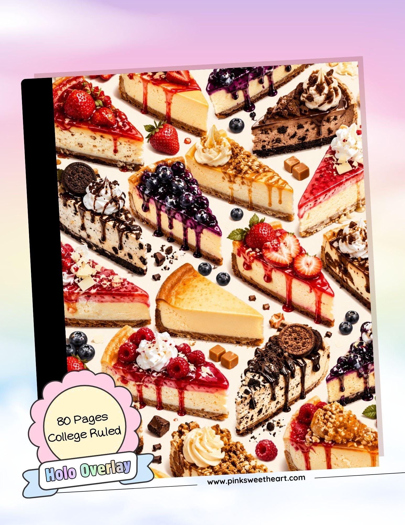 Wrapped Composition Notebook - Cheesecake