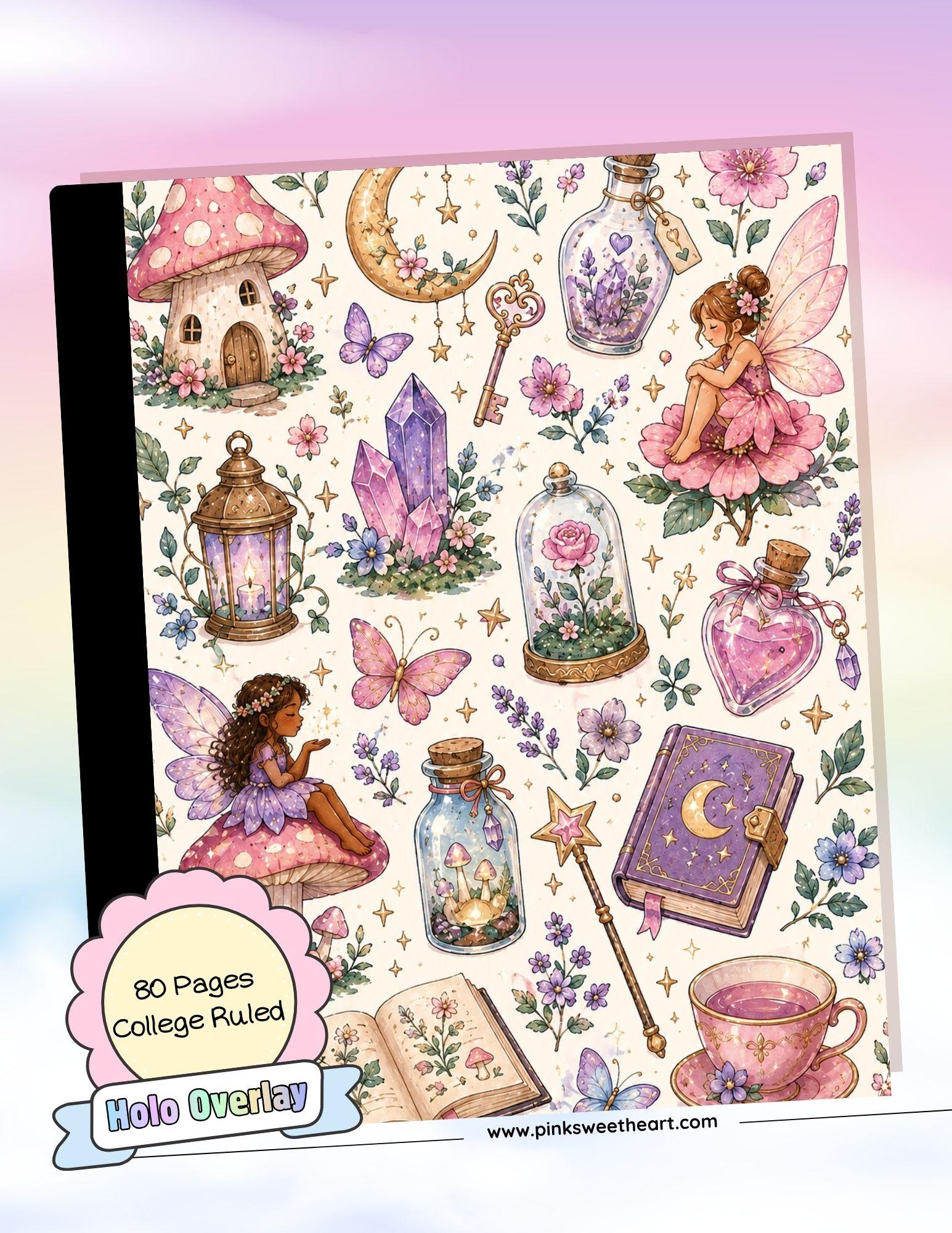 Wrapped Composition Notebook - Fairy Tale