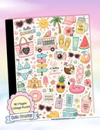 Wrapped Composition Notebook - Forever Summer