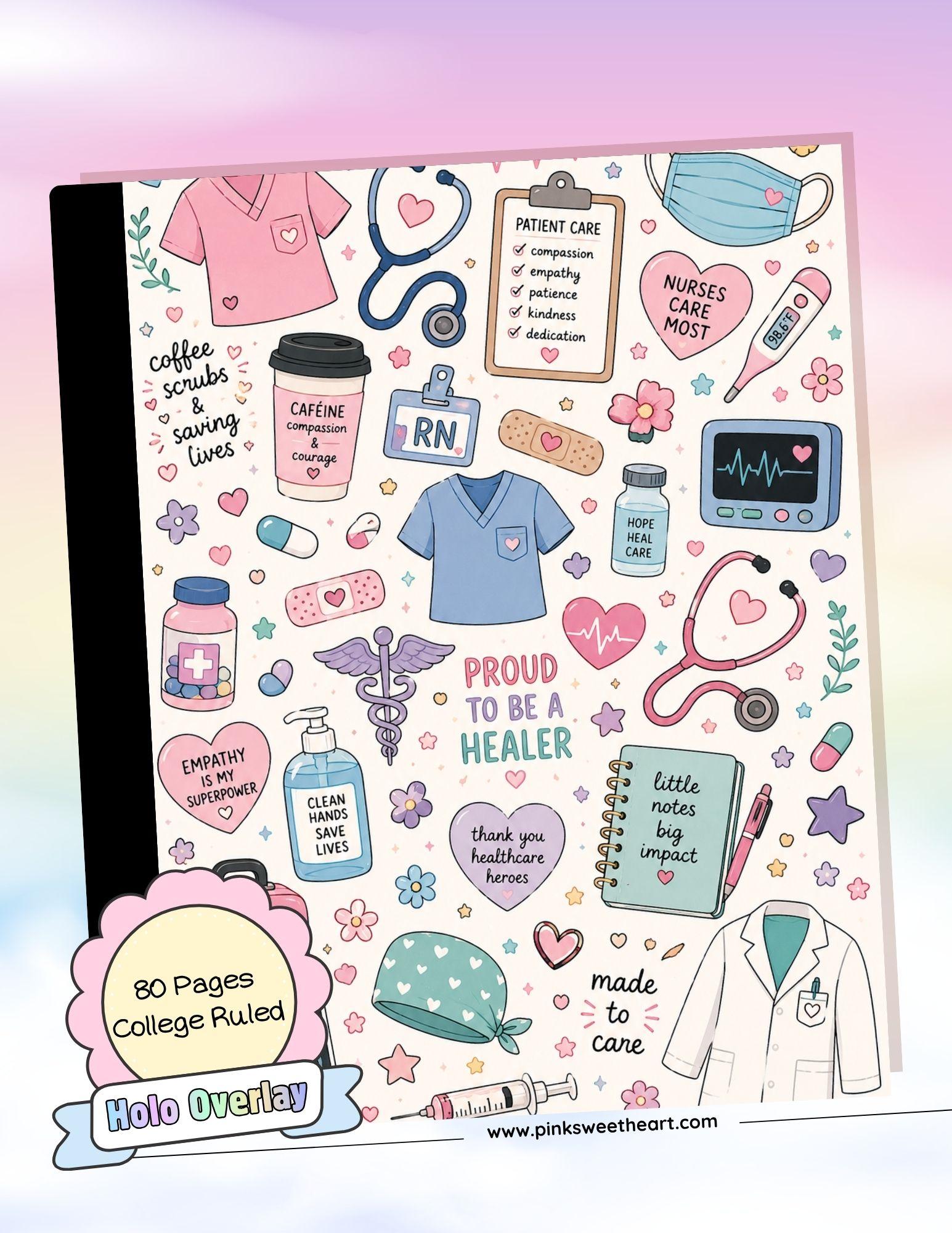 Wrapped Composition Notebook - Healthcare