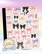 Wrapped Composition Notebook - Precious Bows